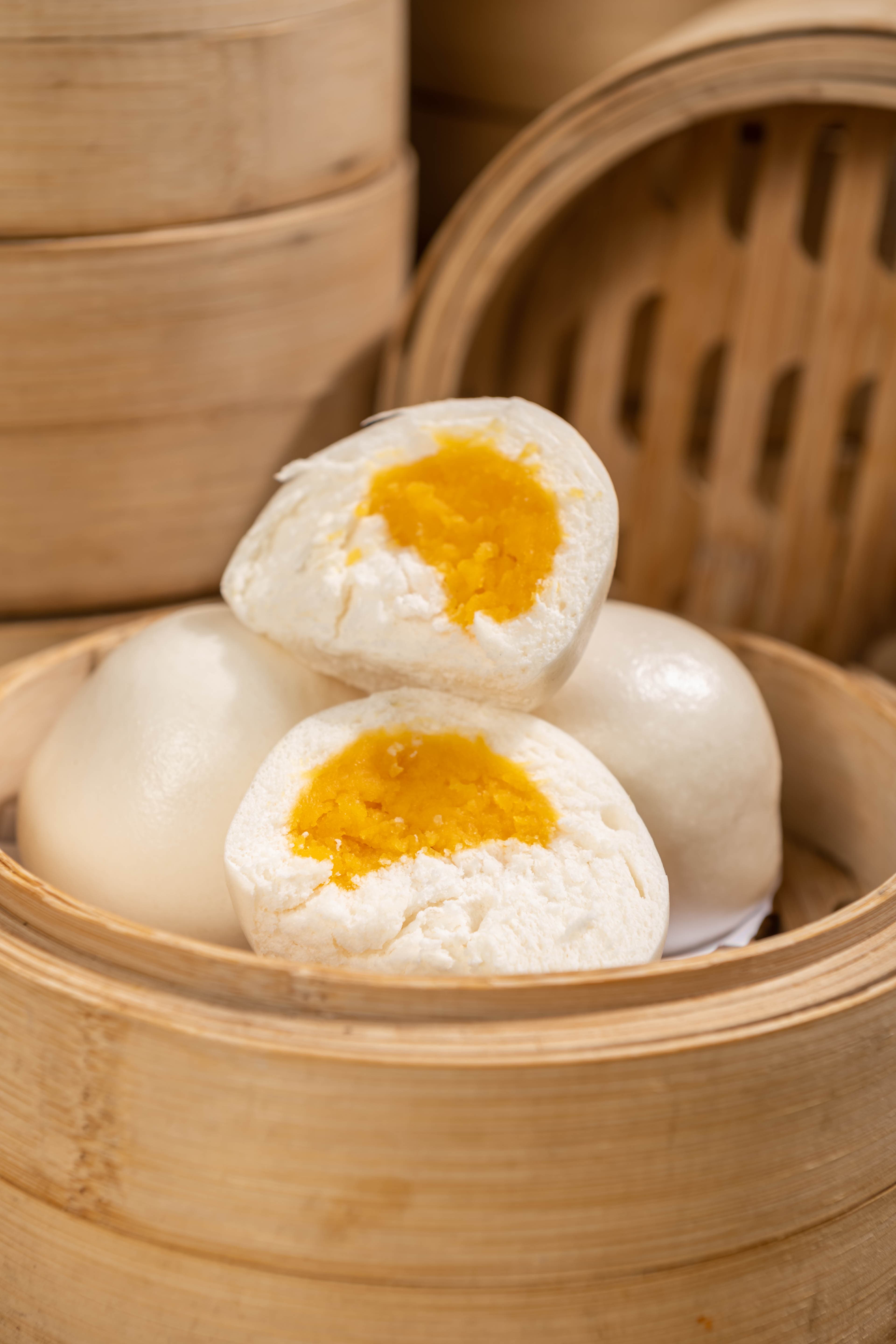 Steamed Egg Custard Bun